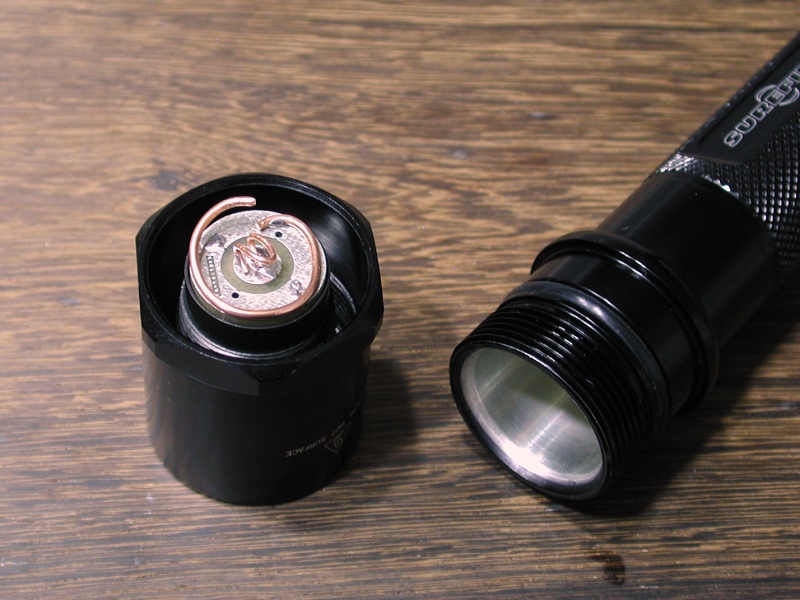 Cree XR-E Surefire 9P 荒くれMOD: 週刊：LEDライト