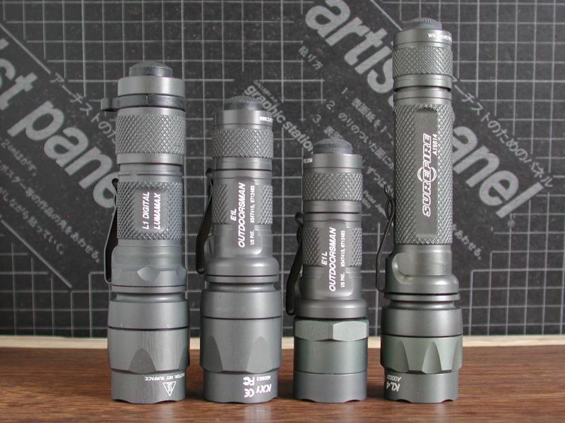 Surefire new L1 new E1L: 週刊：LEDライト