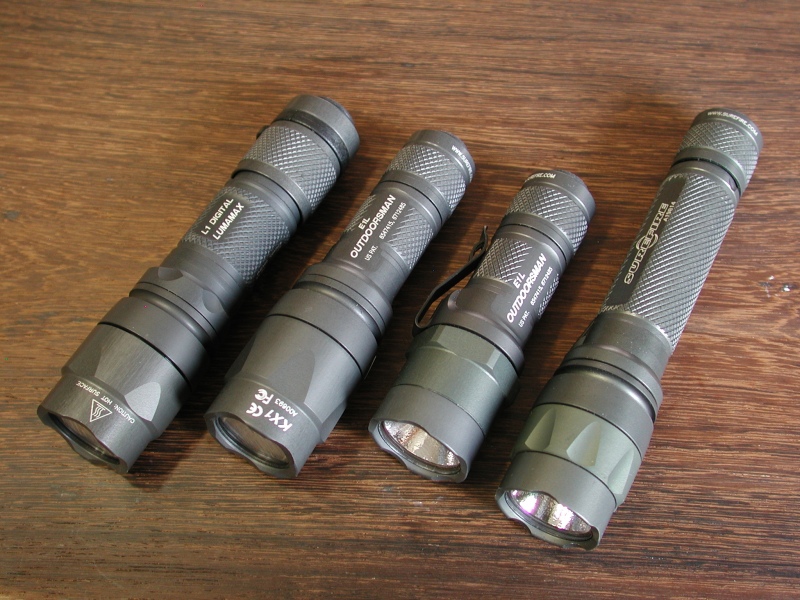 Surefire new L1 new E1L: 週刊：LEDライト